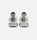 Air Jordan 4 Retro White Cement Grade School Lifestyle Shoe - Summit White/Fire Red/Cement Grey/Black