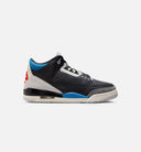 Air Jordan 3 Retro OG Rare Air Mens Lifestyle Shoe - Black/Chile Red/Neutral Grey
