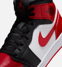 Air Jordan 1 Mid SE Mens Lifestyle Shoe - Black/White/Varsity Red